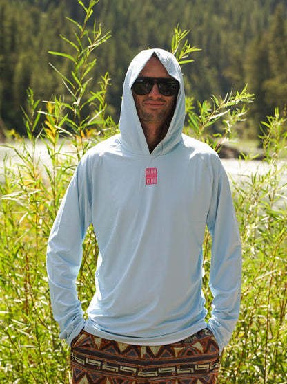 High-N-Dry Sun Hoody (Tall Fit) - Light Blue