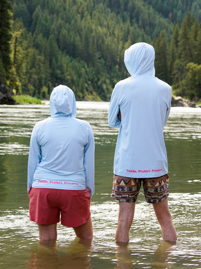 High-N-Dry Sun Hoody (Tall Fit) - Light Blue